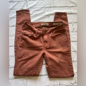 Bullhead Denim Co. Jeggings size rustic orange almost pink